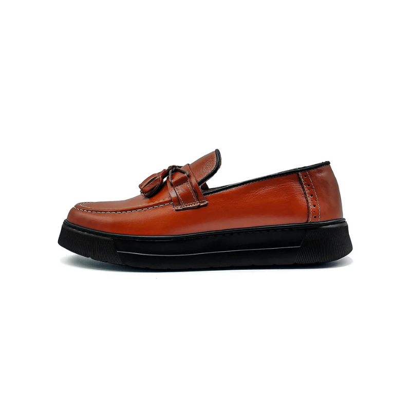 mocassin elios en cuir