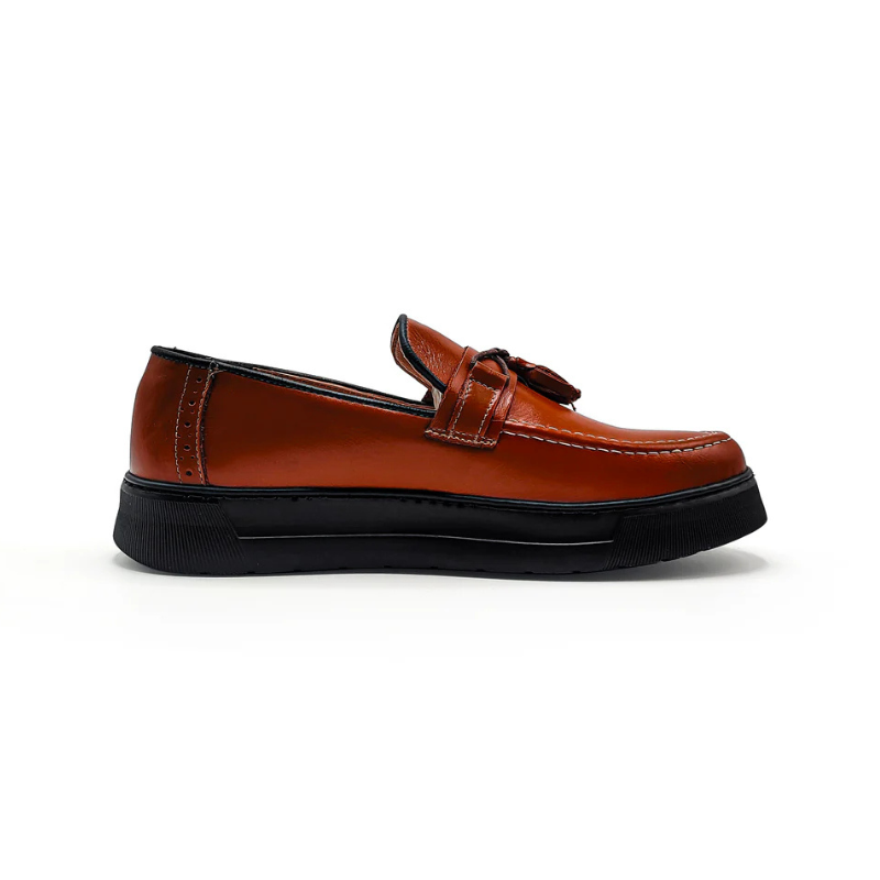 mocassin elios en cuir